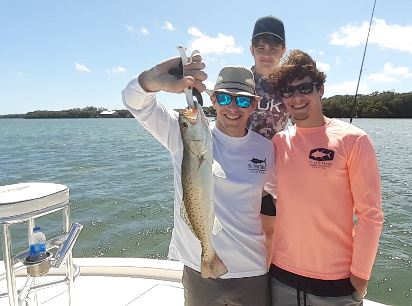 Speckled Trout Fishing in St. Petersburg, Florida
